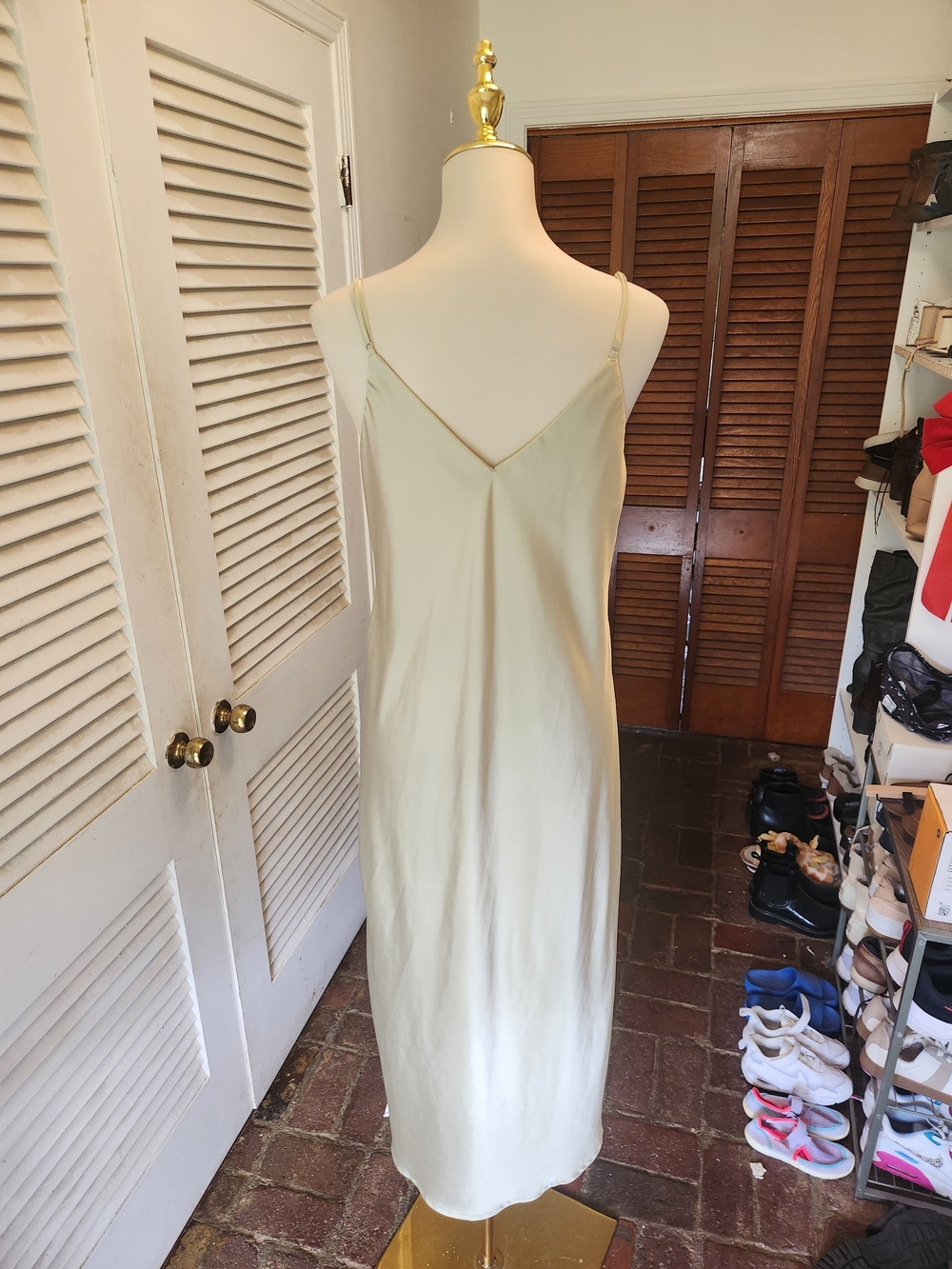 a new day Cream Slip Maxi Dress - Picture 8 of 10